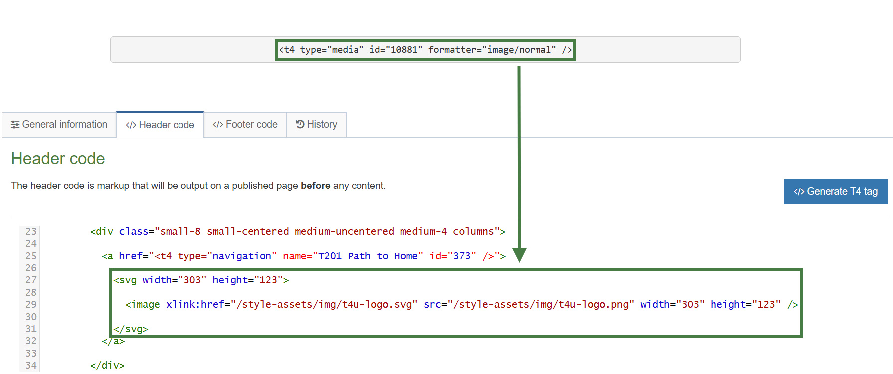 Add Logo to the Home Link