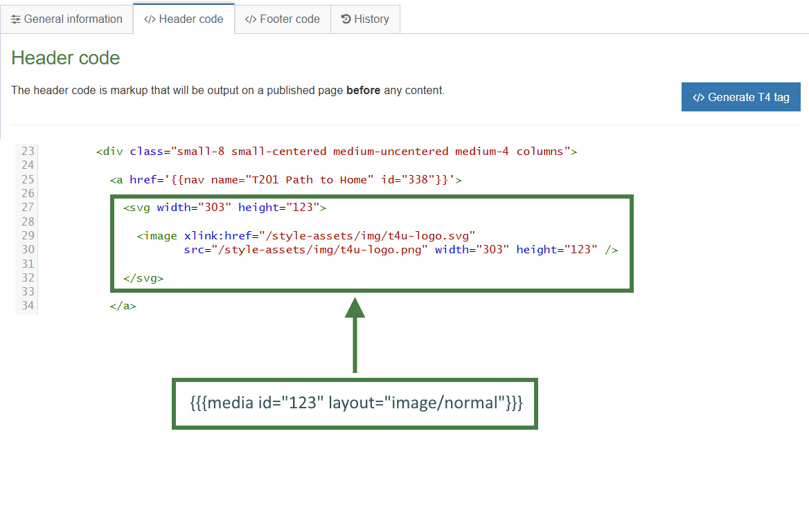 Add logo to the home link (Handlebars)