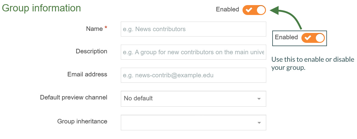 Create a Group and Add Users