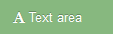Screenshot of Forms text area button