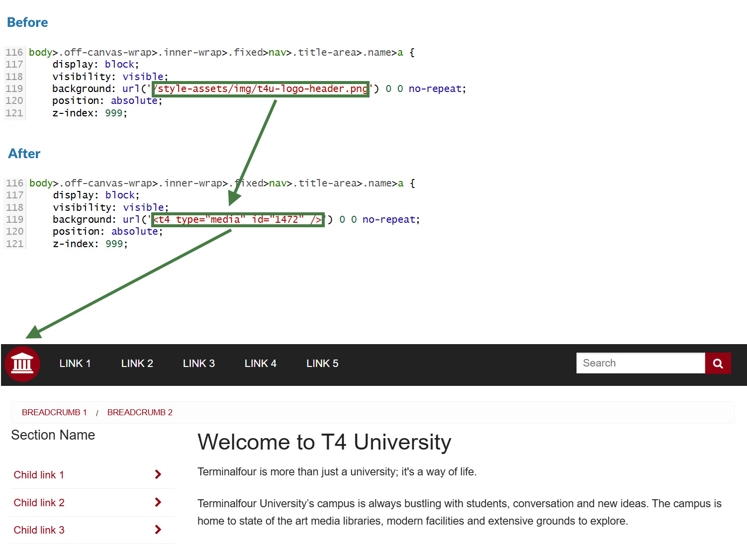 How to Add a Header Logo