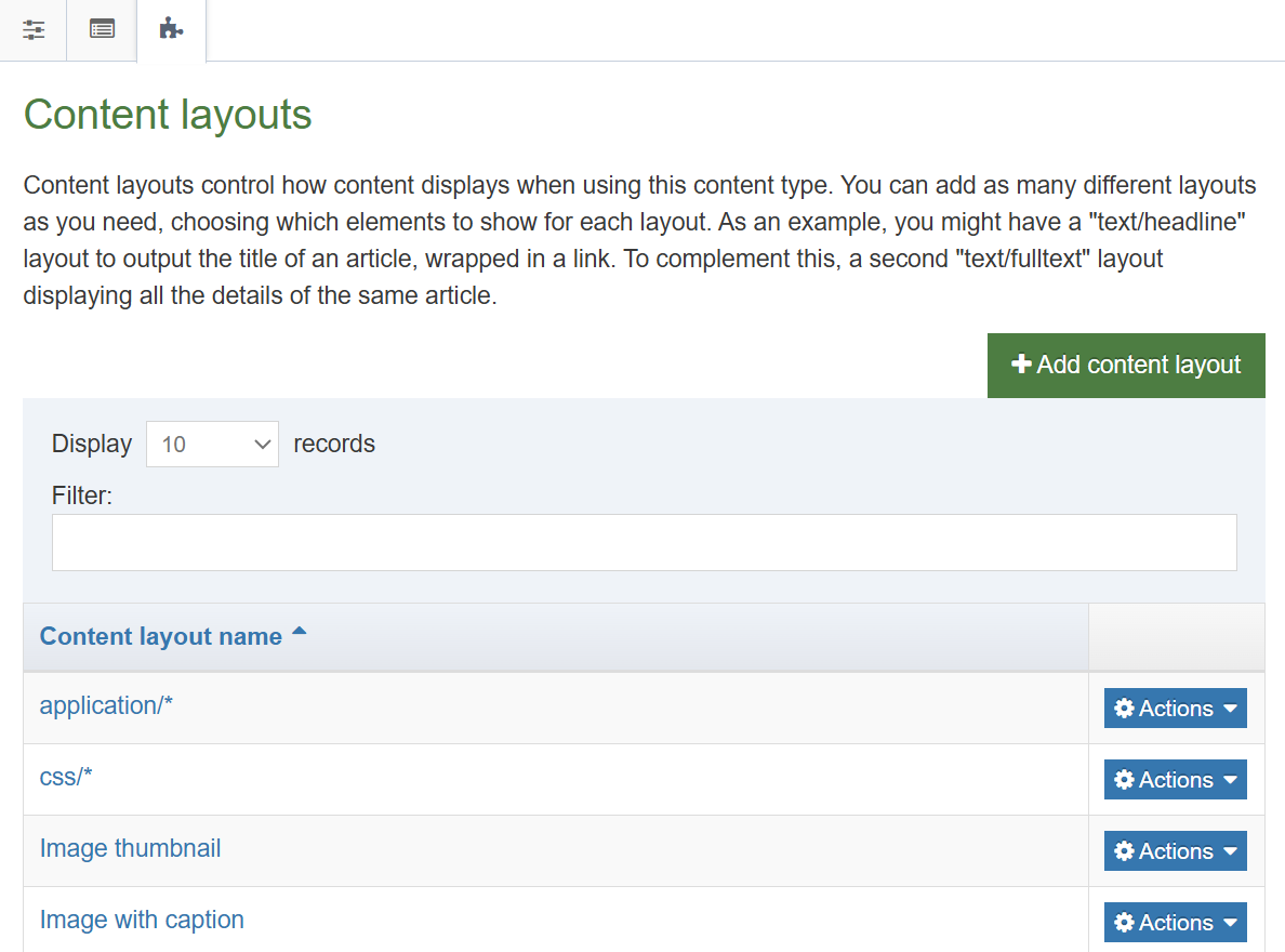 Media Types and Media Content Type
